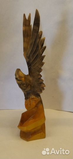 Статуэтка орёл. 26см. дерево СССР