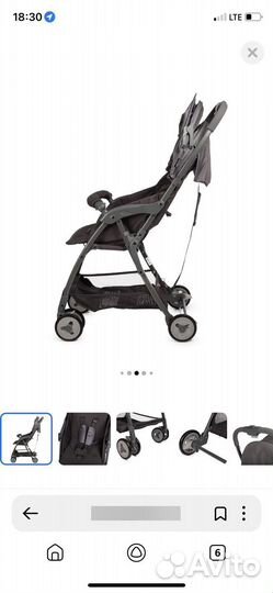 Прогулочная коляска легкая
