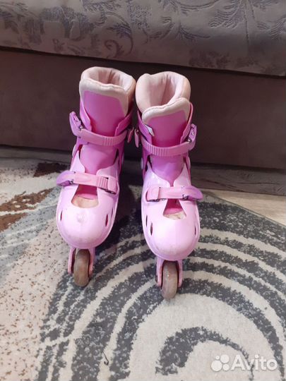 Роликовые коньки детские раздвижные