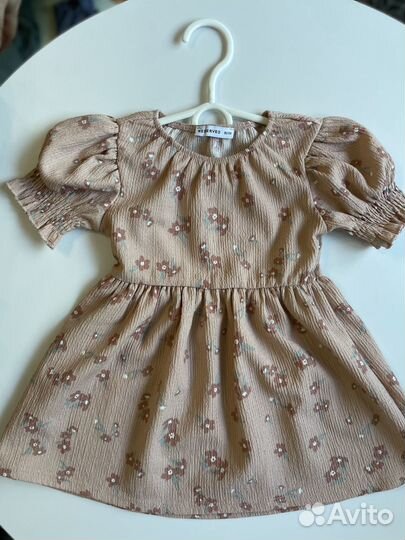 Платья на девочку 74-80