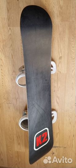 Сноуборд fuse 144 k2 с креплениями burton