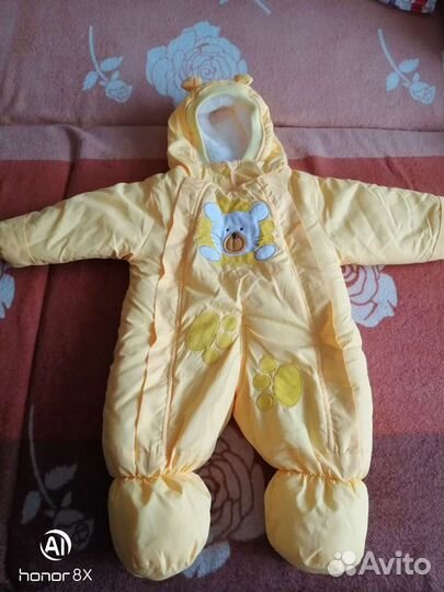 Новый комбинезон 1-3 м