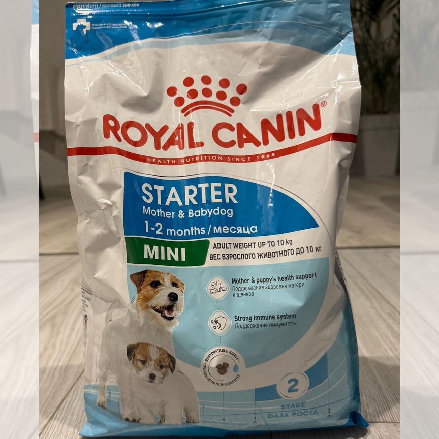 Корм для собак royal canin mini starter