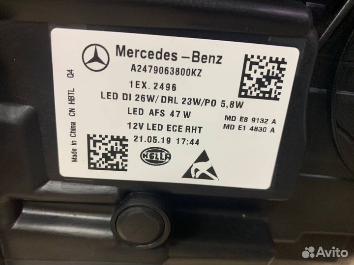 Фара правая Mercedes Benz GLB x247 2022 A247906320