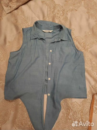 Рубашка-топ HM для девочки рост 152