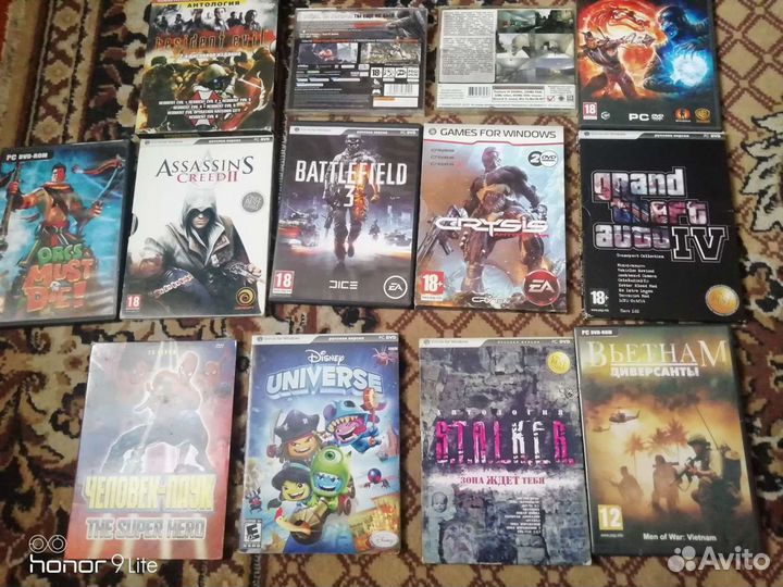 Компьютерные игры диски для пк