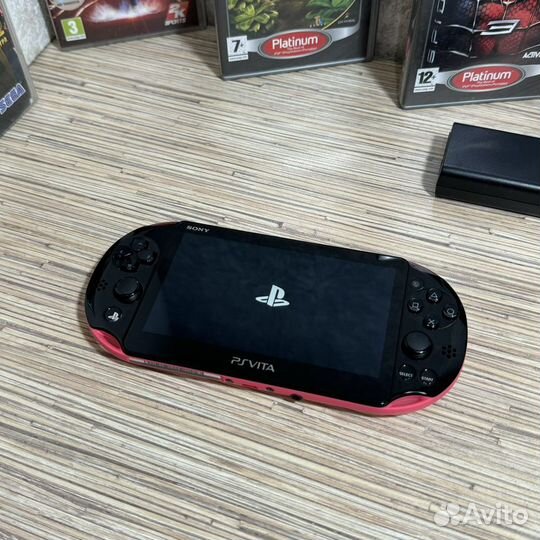 Sony PS Vita Slim Pink 128Gb + 4000Игр Прошита