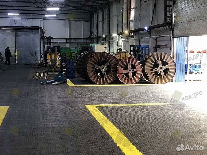 Модульная пвх плитка для гаража