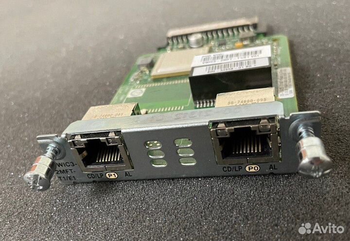 Модуль Cisco vwic3-2MFT-T1/E1 (Б/У)