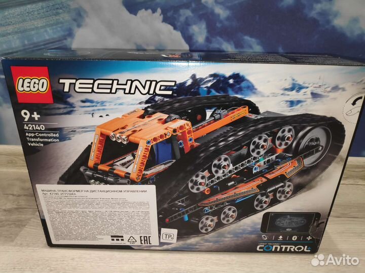 Lego Technic 42140 Машина-трансформер-перевертыш