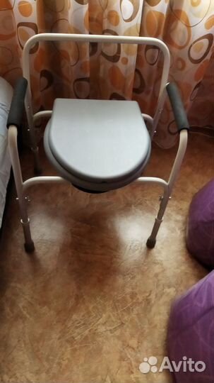 Кресло туалет инвалидное артмед