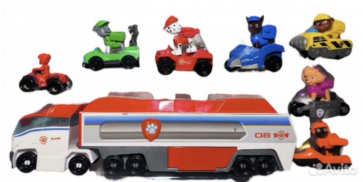 Игрушки щенячий патруль автовоз