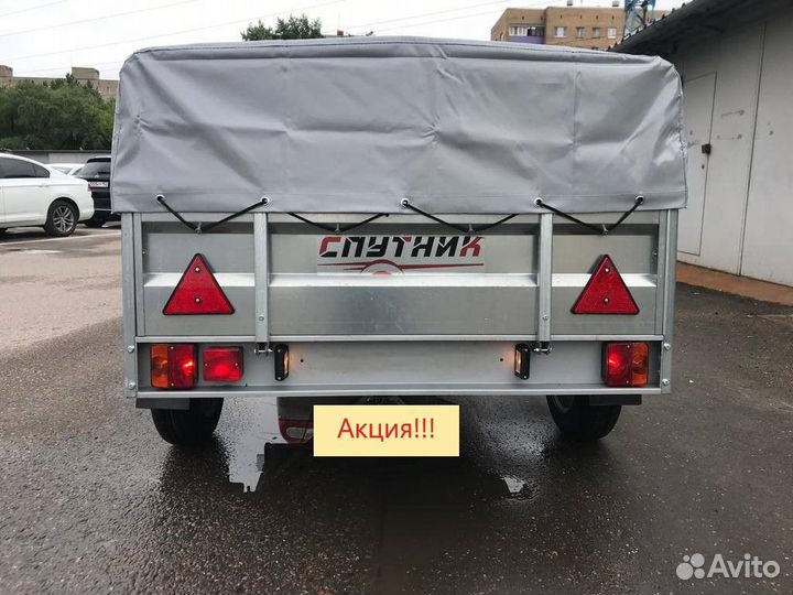 Прицеп новый легковой 2,0х1,3 с тентом