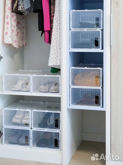 Коробки для хранения обуви/сумок/шапок/шарфов