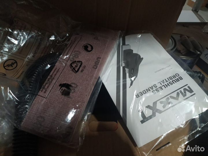 Maxxt Эксцентриковая машинка бесщеточная d. 197*70