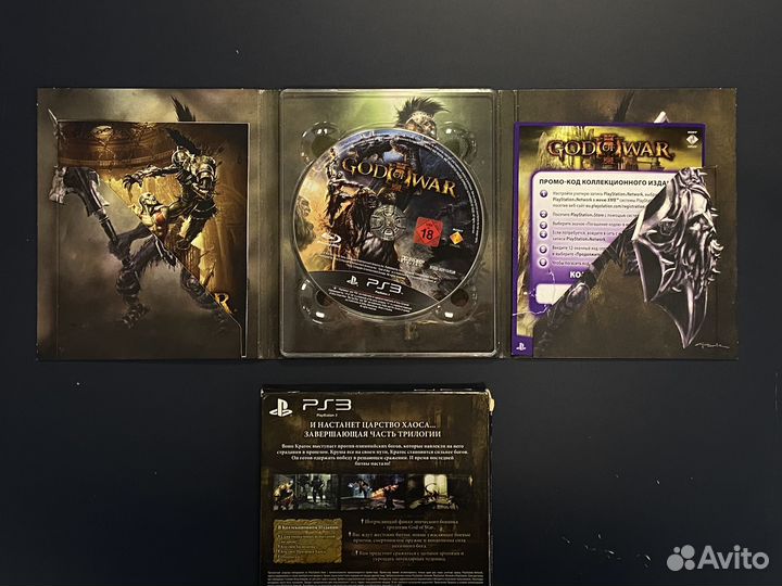 God of War 3 Коллекционное Издание Ps3