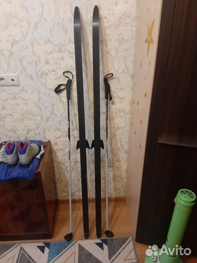 Лыжи Nordway xc active jr 168см + комплект