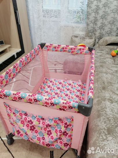 Детская кровать манеж selby 212