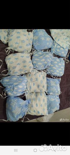 Бортики в кроватку