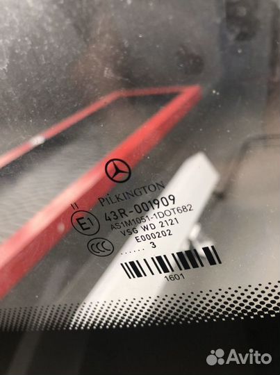 Лобовое стекло mercedes w216
