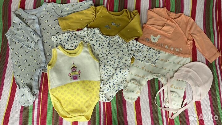Пакет вещей mothercare 1-3 мес