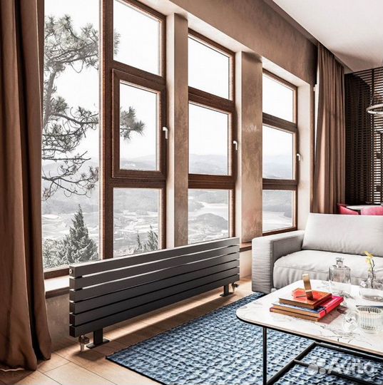 Горизонтальный напольный радиатор power 60 HN