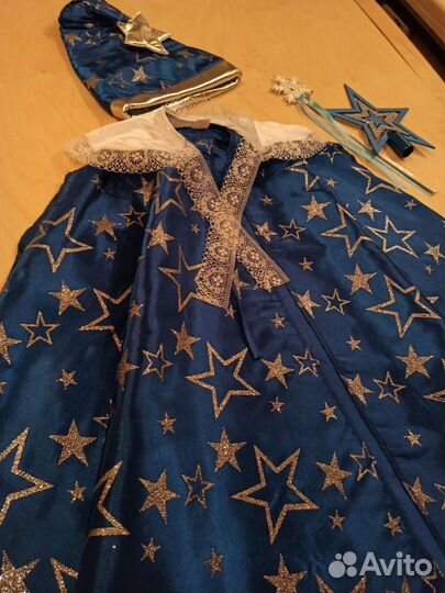 Костюм Звездочет, Волшебник р. 104-116 Прокат