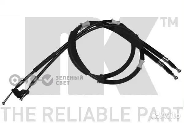 NK 9036118 Трос ручного тормоза Astra G SD, Viva 2