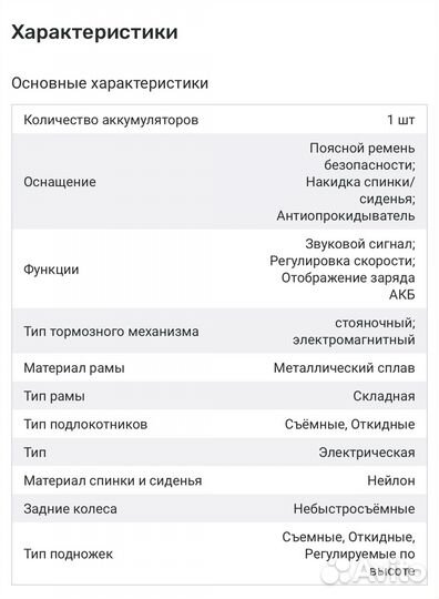 Коляска инвалидная