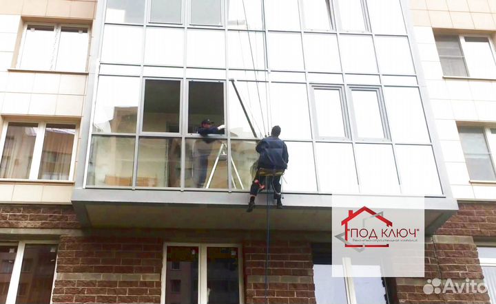 Ремонт, обшивка, утепление балкона 
