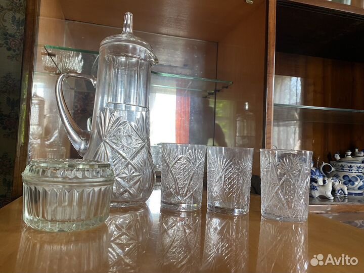 Графин хрустальный СССР