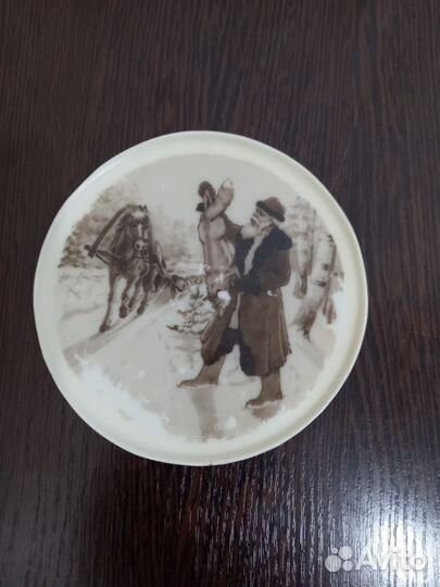 Тарелка настенная СССР