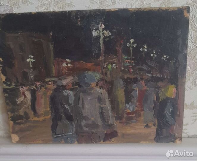 Этюды 1967г. Масло