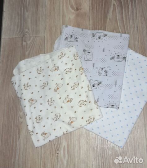 Пеленки детские пакетом бу