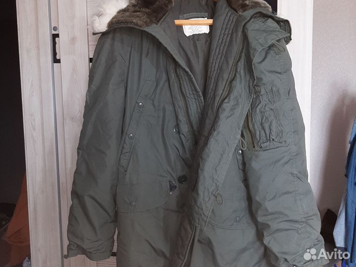 Парка N3B, аляска, usa army, large