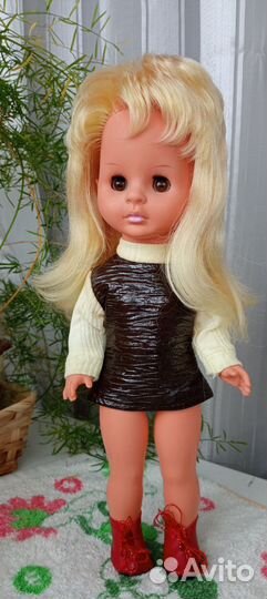 Кукла ГДР 31 см в родной одежде редкая