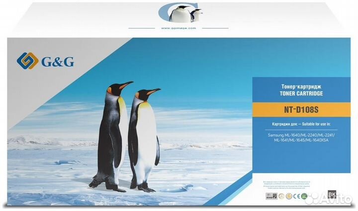 Картридж G&G NT-D108S 1449595