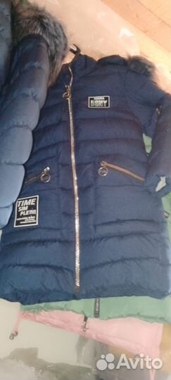 Пуховик зимний женский