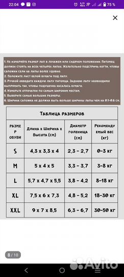 Сапожки для собак