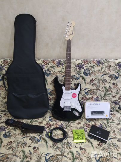 Электрогитара fender squier bullet Stratocaster HS