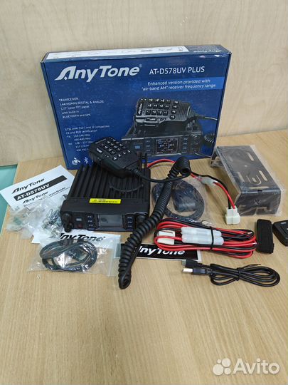 Рация Anytone AT-D578UV Plus 60W новые