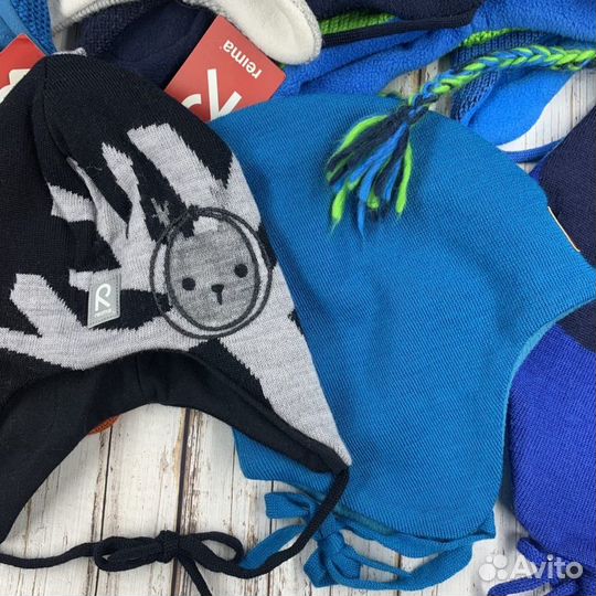 Шапки Рейма зима шерсть мериноса на выбор новые