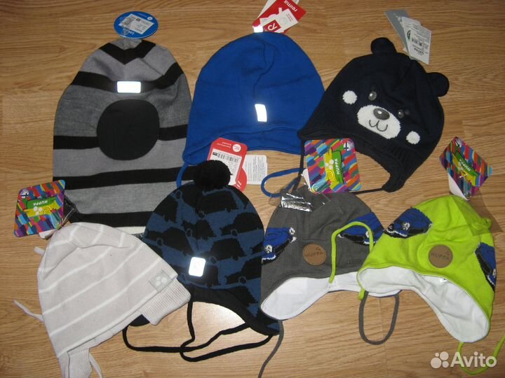 Новые шапки Reima, Kerry демисезон