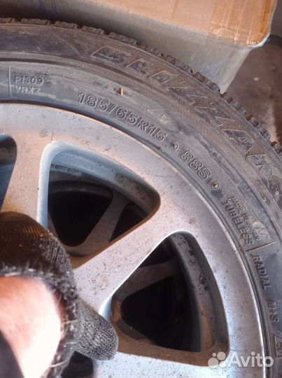Комплект зимних колес r15 кованые диски