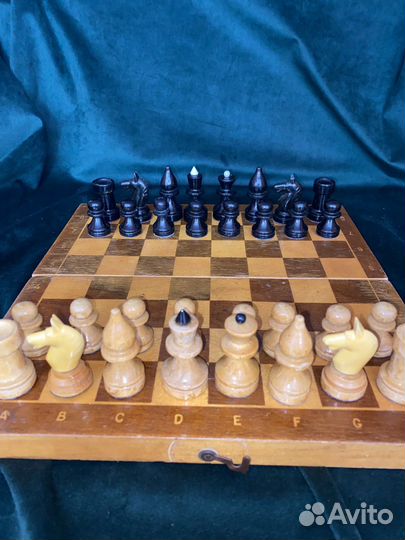 Шахматы СССР №53 деревянные обиходные