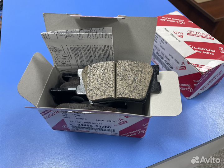 Тормозные колодки ORG задние Toyota Camry v40 50