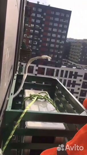 Установка кондиционеров, закладка магистрали