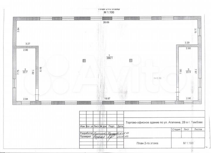 Торговое помещение, 290 м²