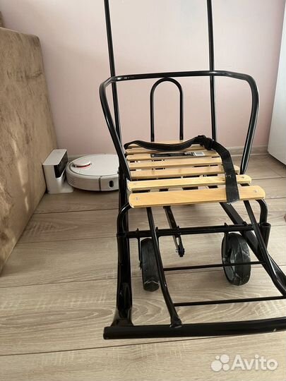 Санки тимка 5 универсал черные