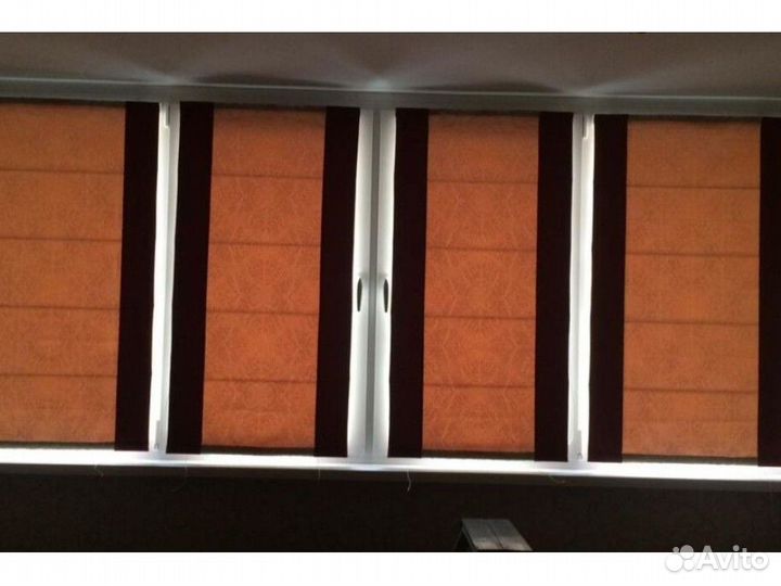 Мансардные шторы S499